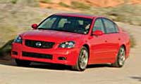 2005 Nissan Altima Se R Road Test Review Automobile