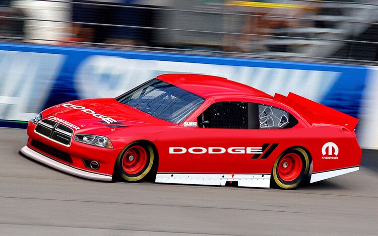 Charging Ahead Nascar Sprint Cup Dodge Charger Gets New 2011 Grille