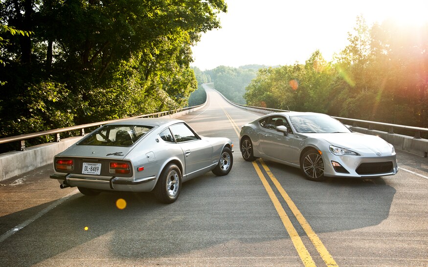 Respect Your Elders 1971 Datsun 240z Vs 13 Scion Fr S Respect Your Elders 1971 Datsun 240z Vs 13 Scion Fr S