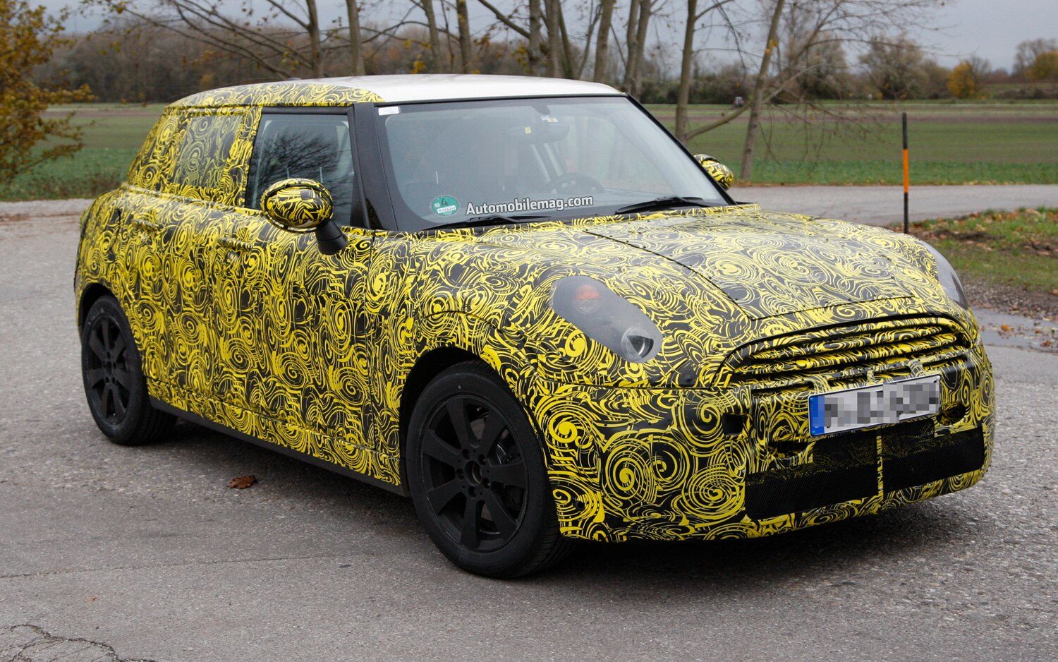 Caught Mini S Four Door Cooper Variant Spotted Testing