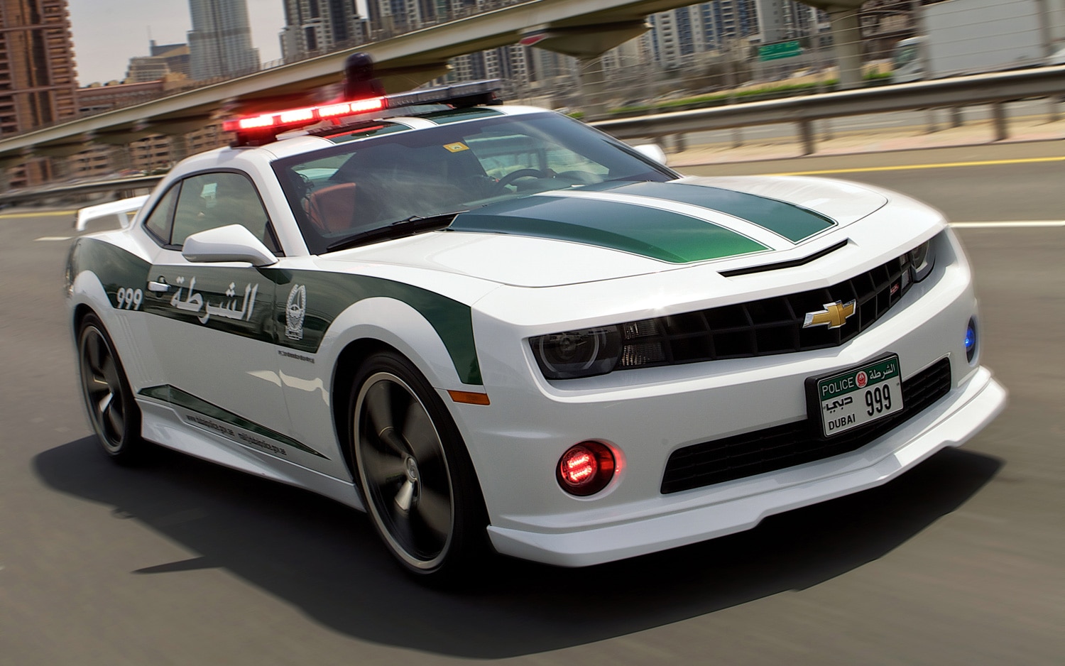Dubai Cops Roll In Chevy Camaro SS Style