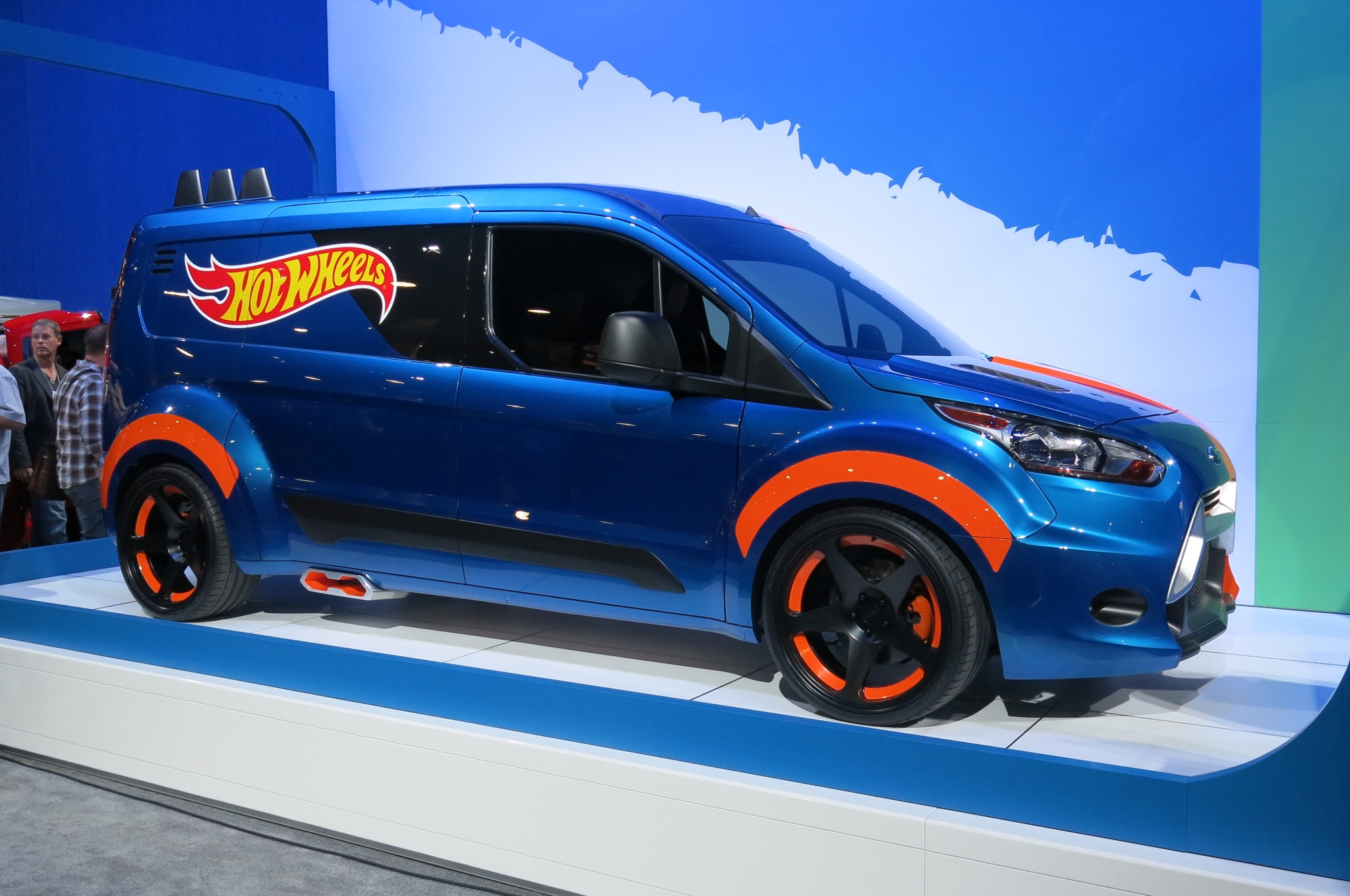 hot wheels transit connect