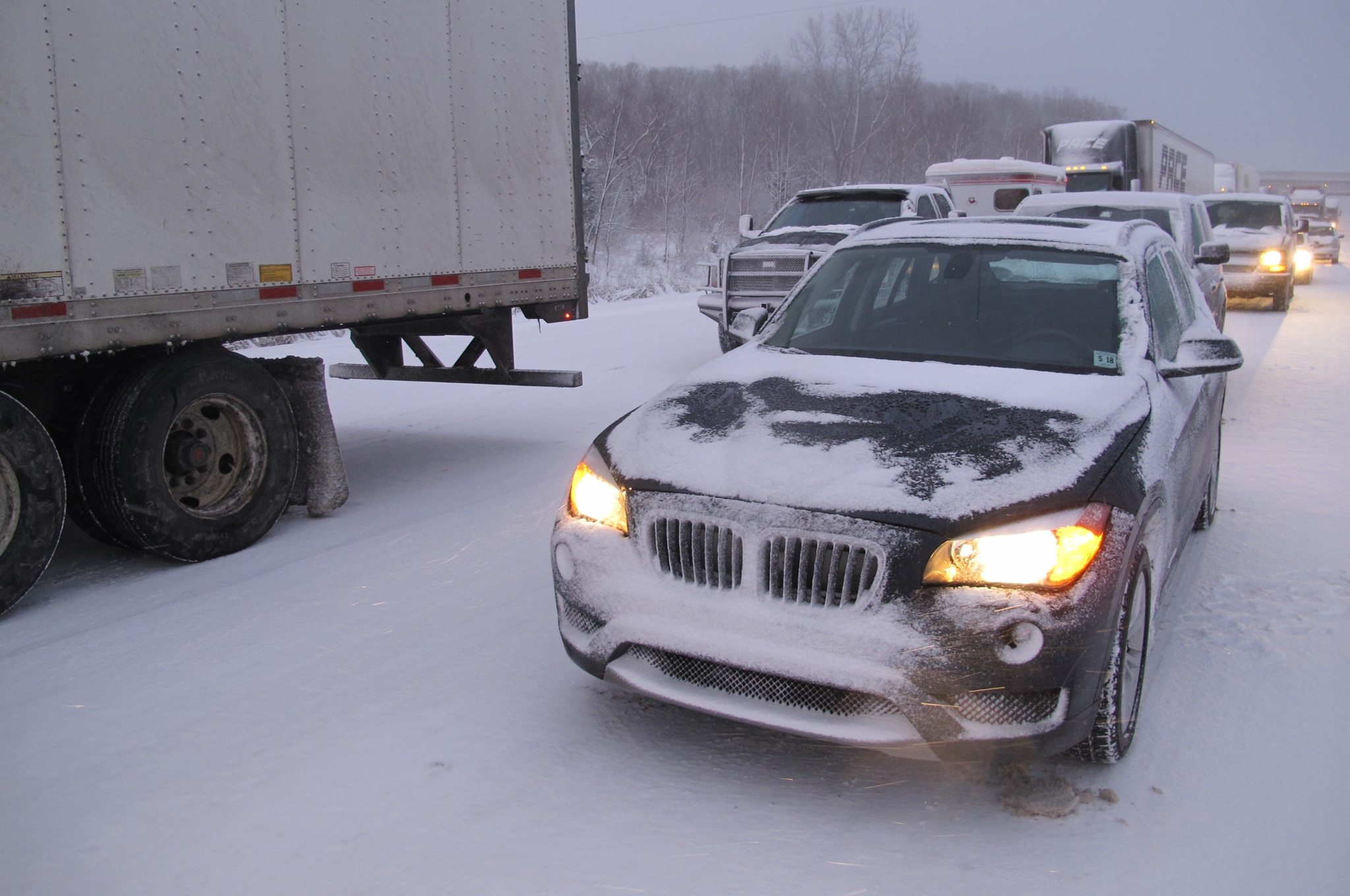 2014 Bmw X1 Xdrive28i Snowbound And Down