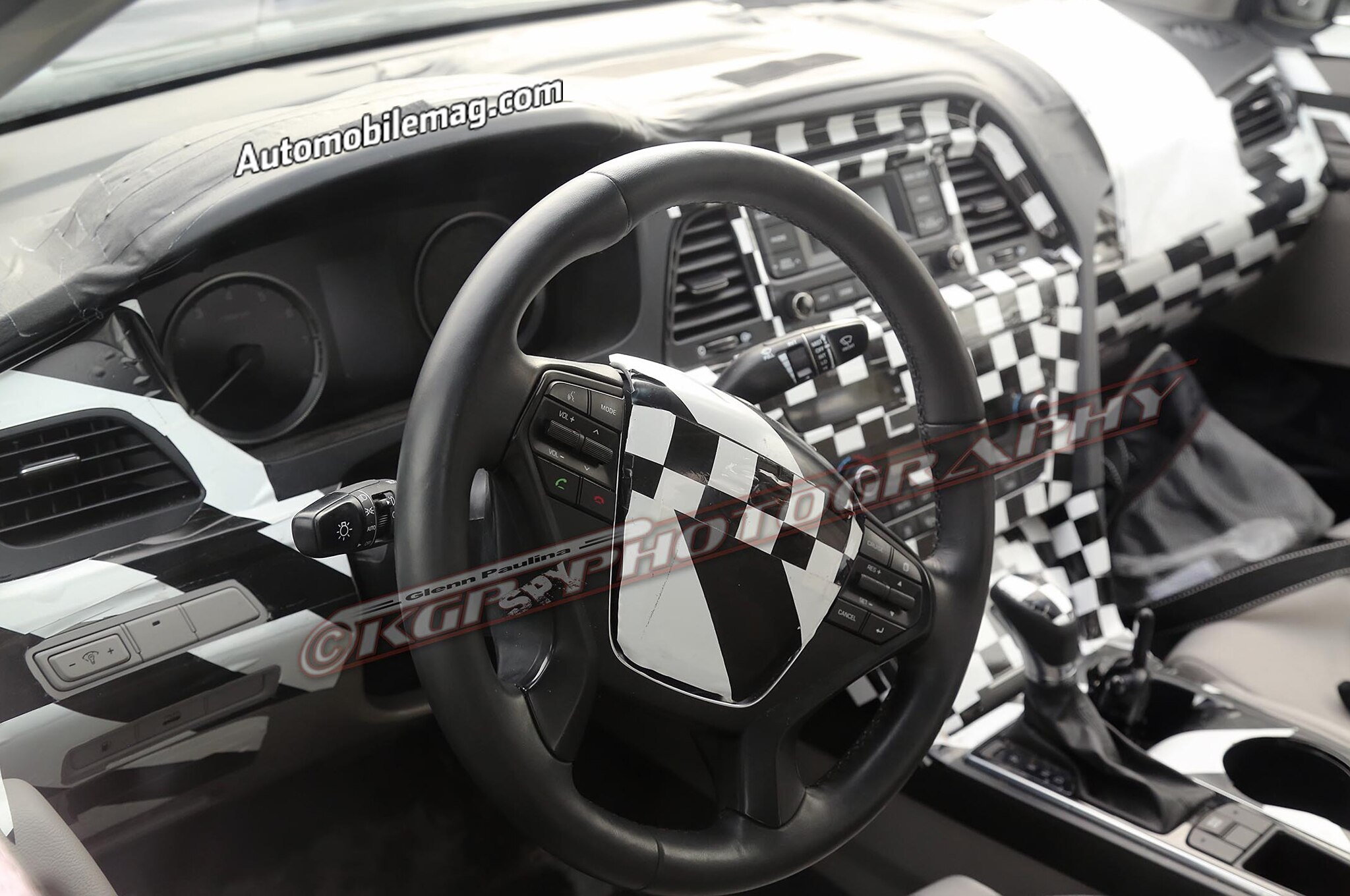 2015 Hyundai Sonata Interior Spied Automobile Magazine