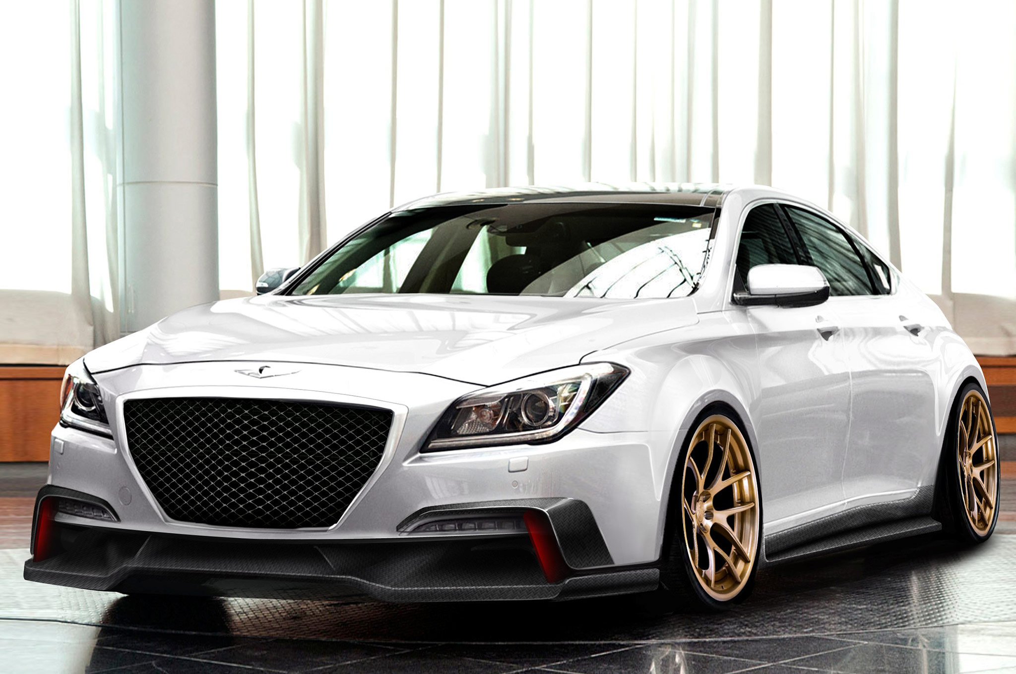 2015 Hyundai Genesis Sedan Tuned To 550 Hp For Sema