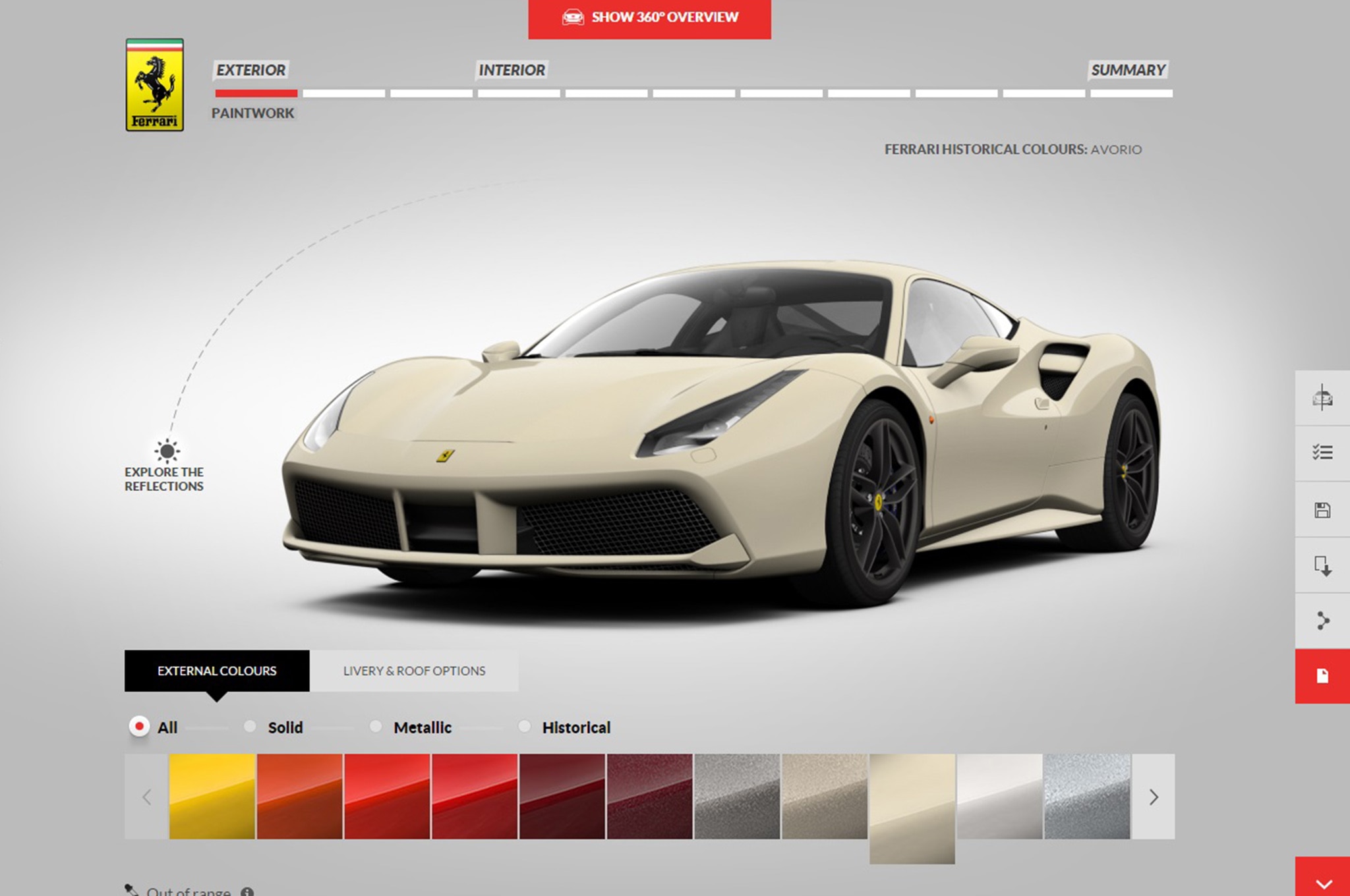 Create Your Dream Ferrari 488 Gtb With The New Online