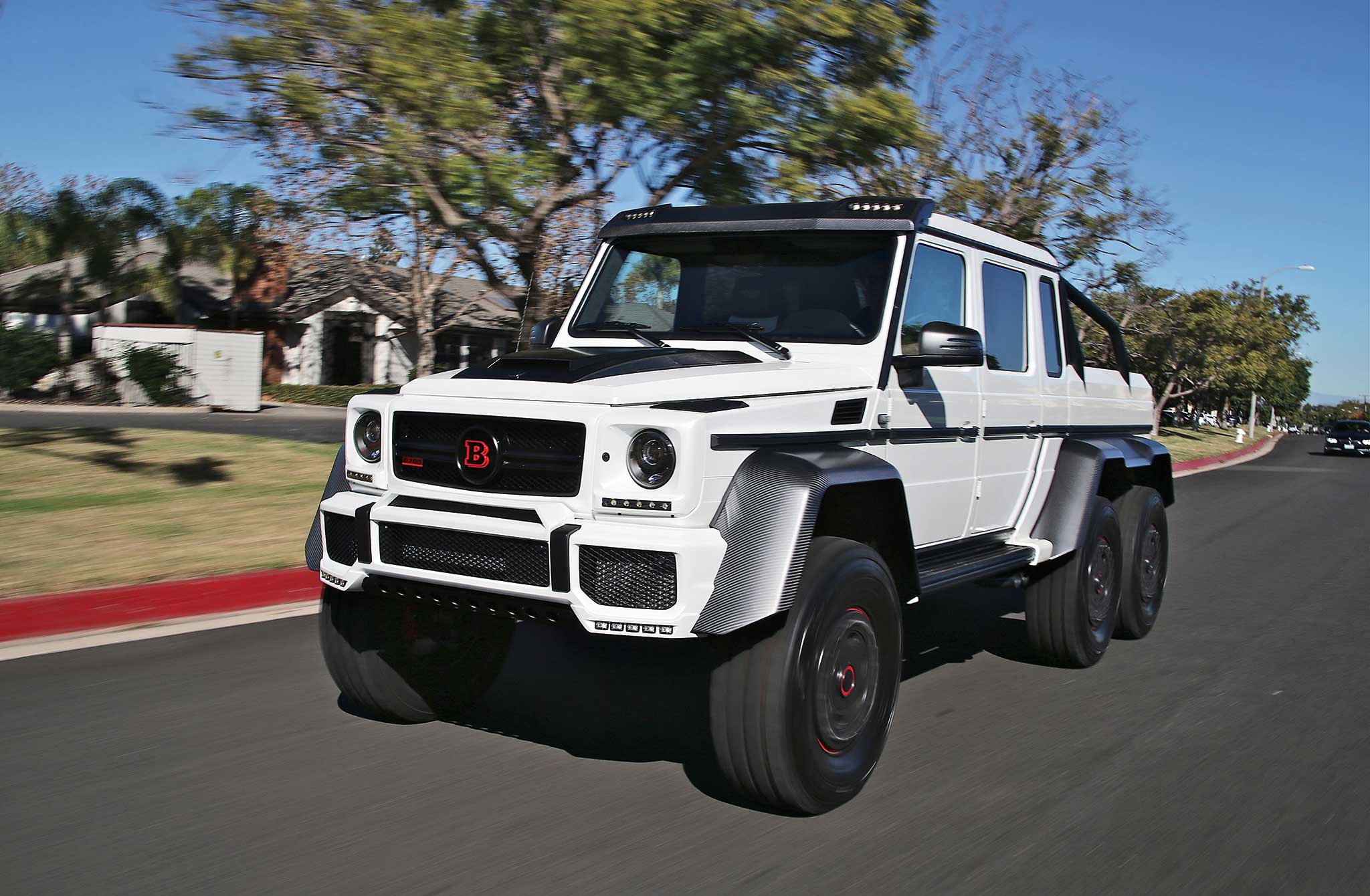 Driving The Insane Brabus G63 700 6x6 Automobile