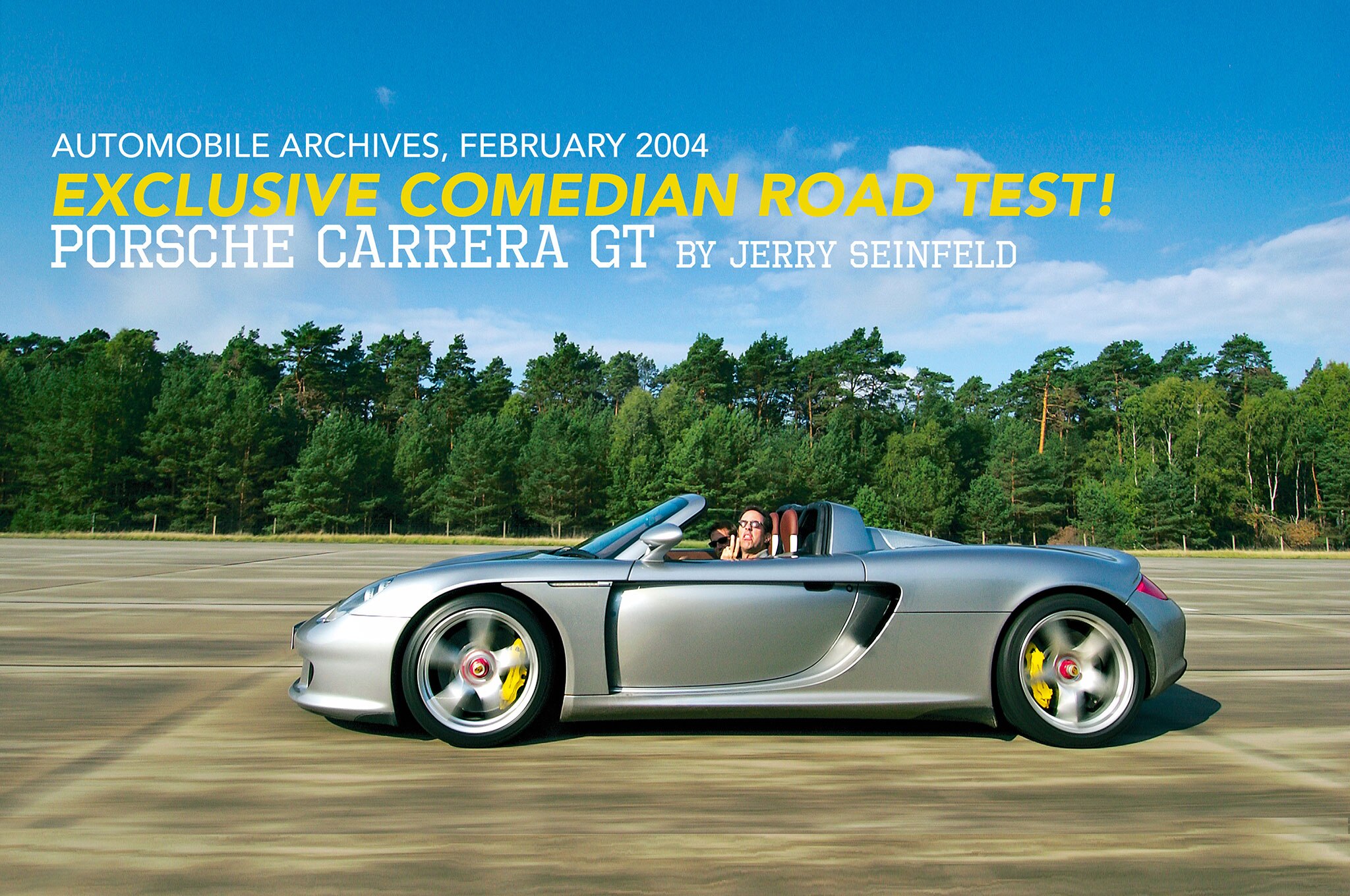 Jerry Seinfeld Reviews The Porsche Carrera Gt Automobile