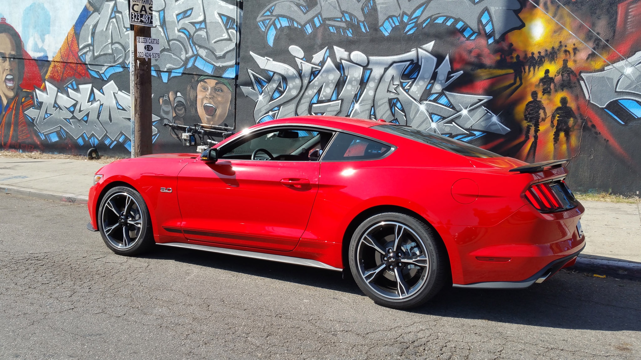 2016 mustang gt wheel horsepower