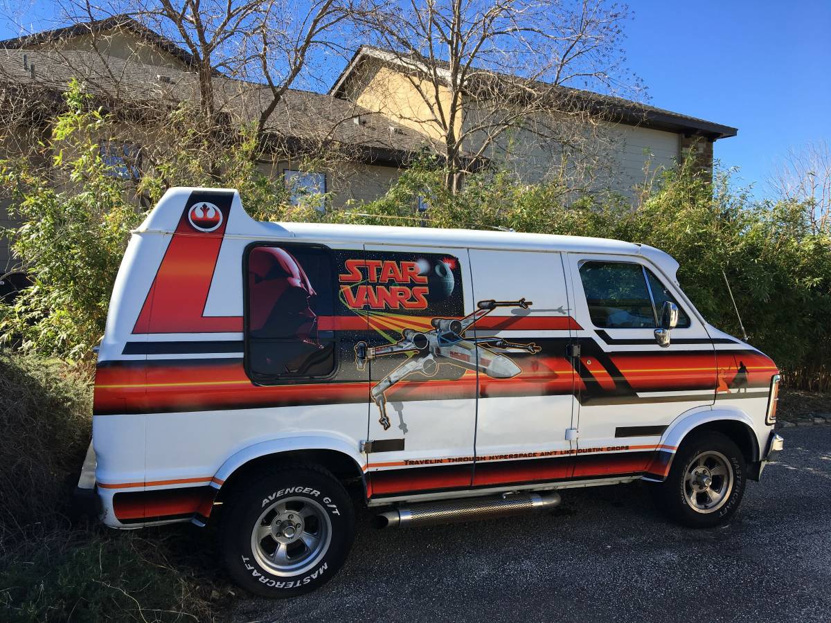 Just Listed: 1979 Dodge Ram Star Wars Tribute Van