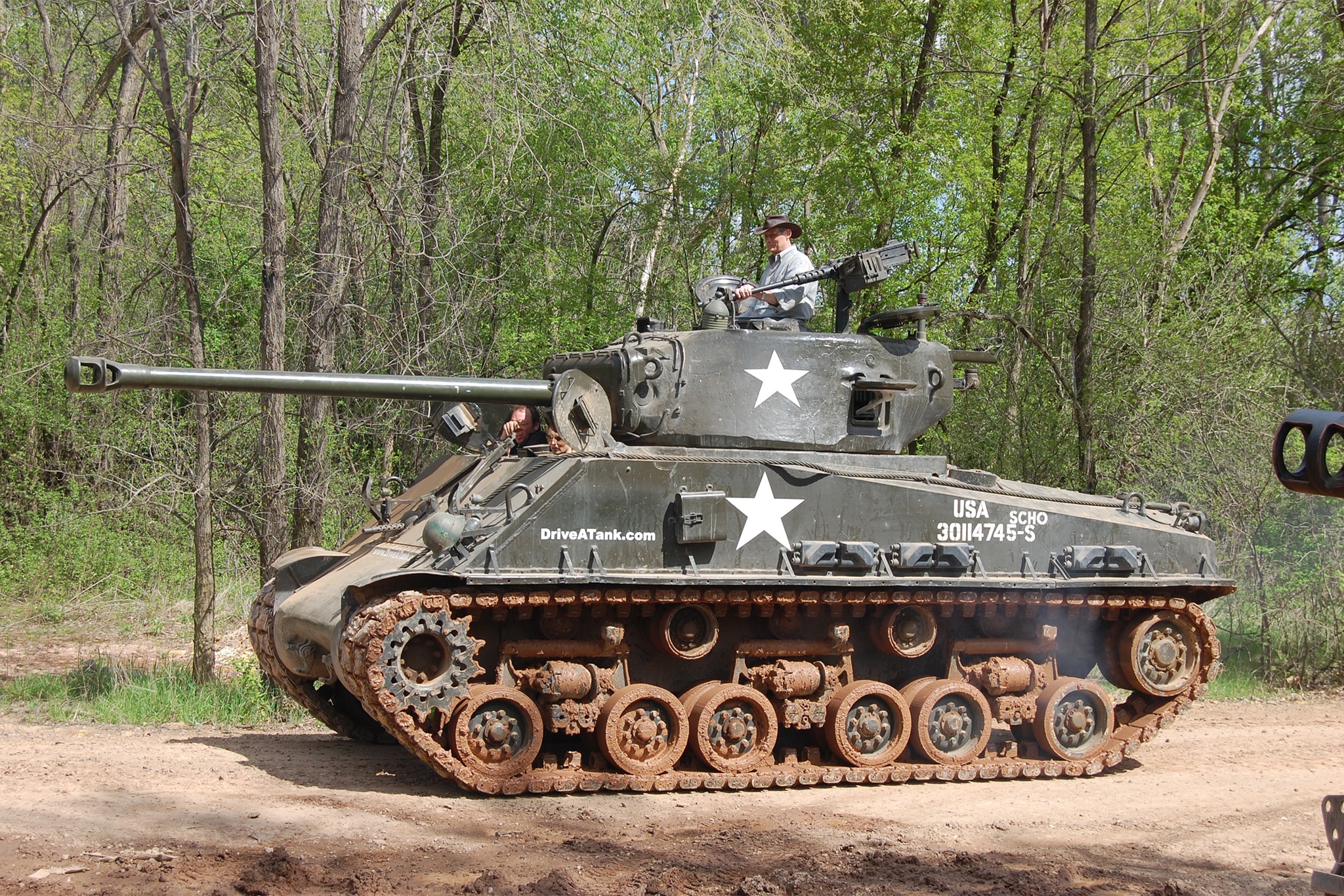 Tank Girl: Earning My Stripes in a WWII-Era M4A2E8 Sherman at Drive A Tank