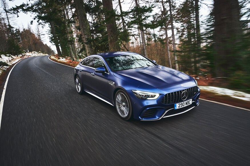 2019 Mercedes Amg Gt 4 Door Driven In Scotland A Refined