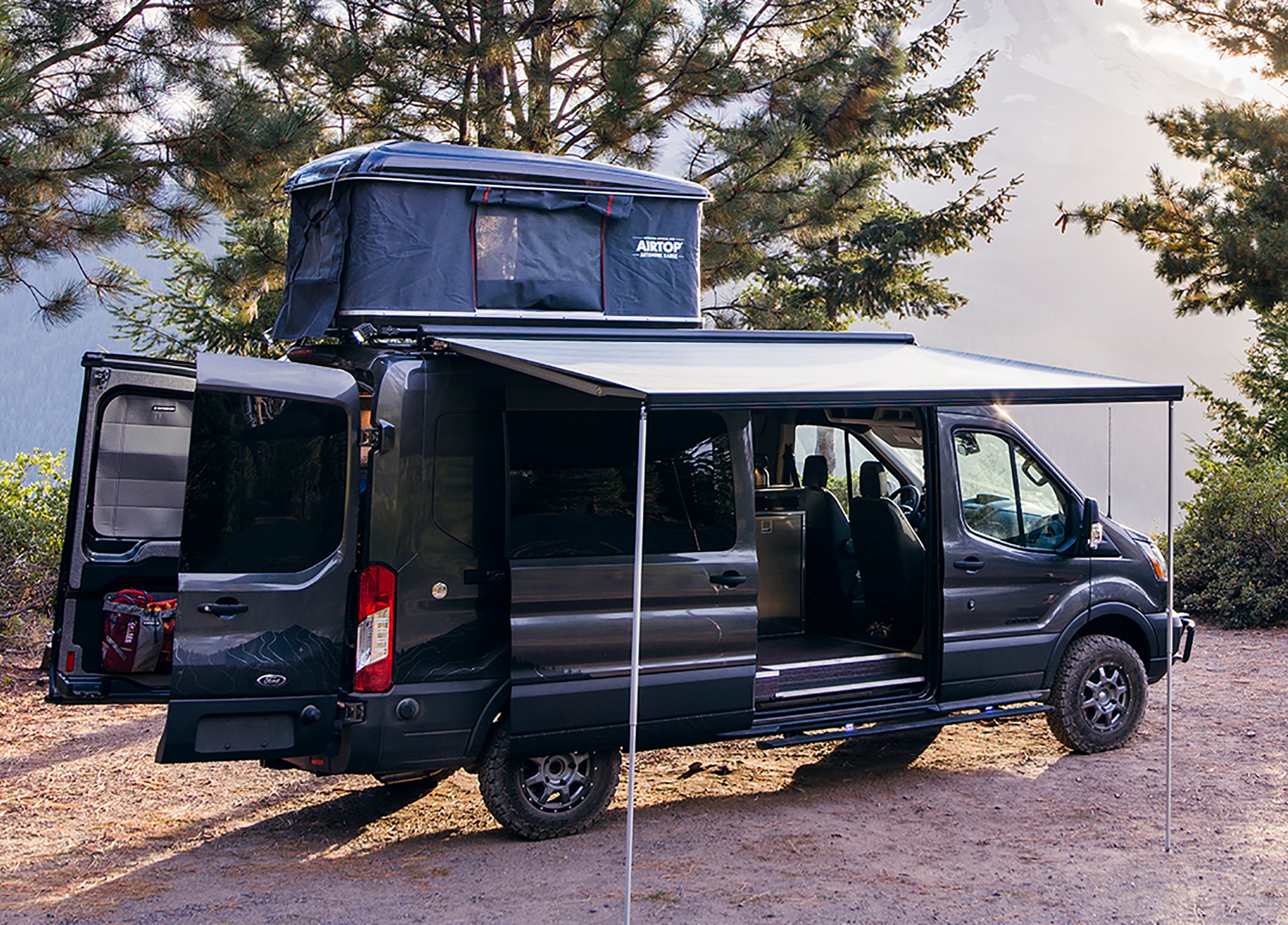 ford transit pop up roof