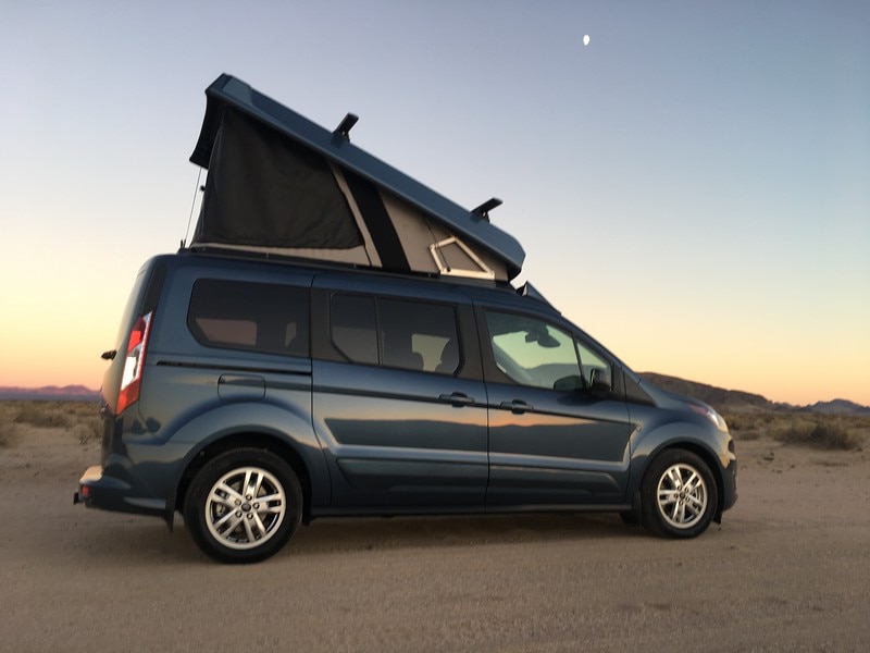 ford transit connect camper