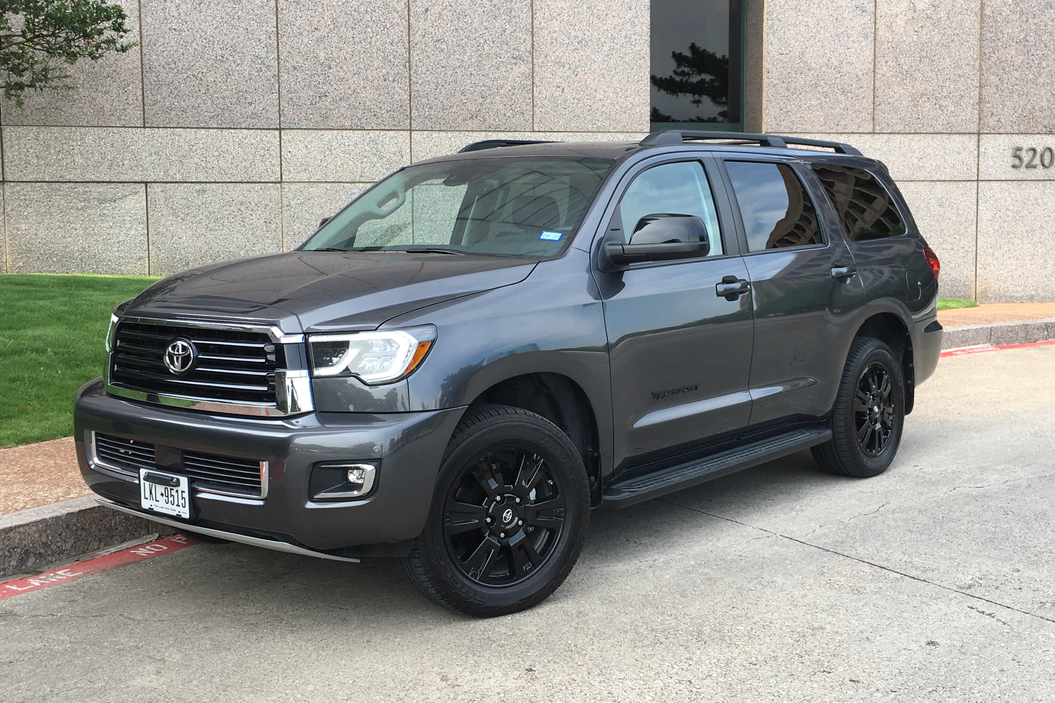 2019 Toyota Sequoia Trd Sport Review Dated Night