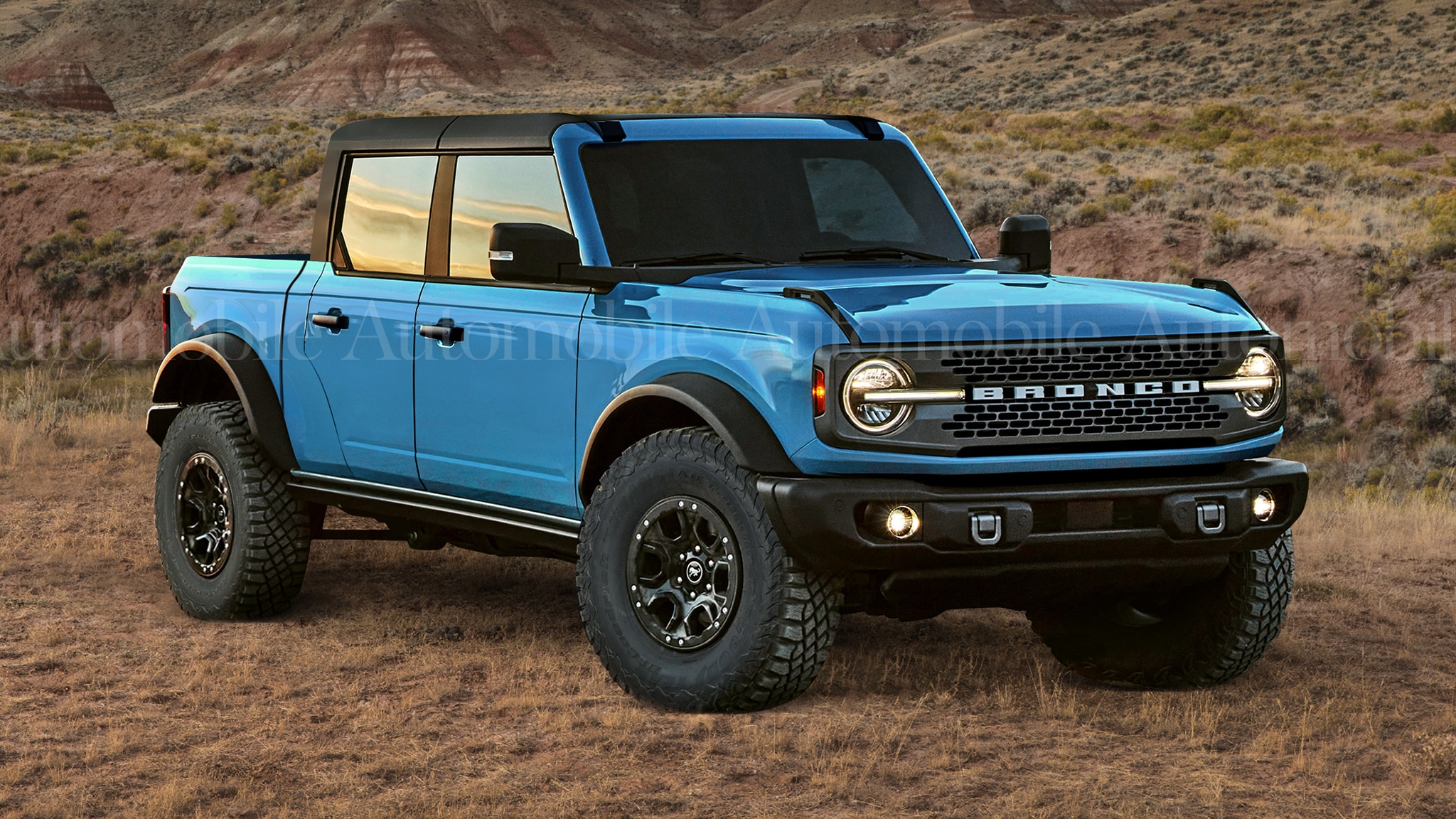 2025 Ford Bronco Pickup Photos Details Equipment