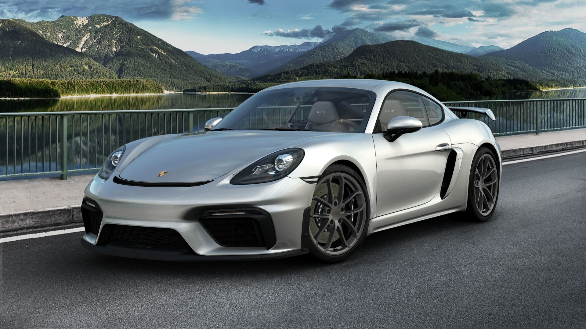 Porsche Cayman Gt4 Silver