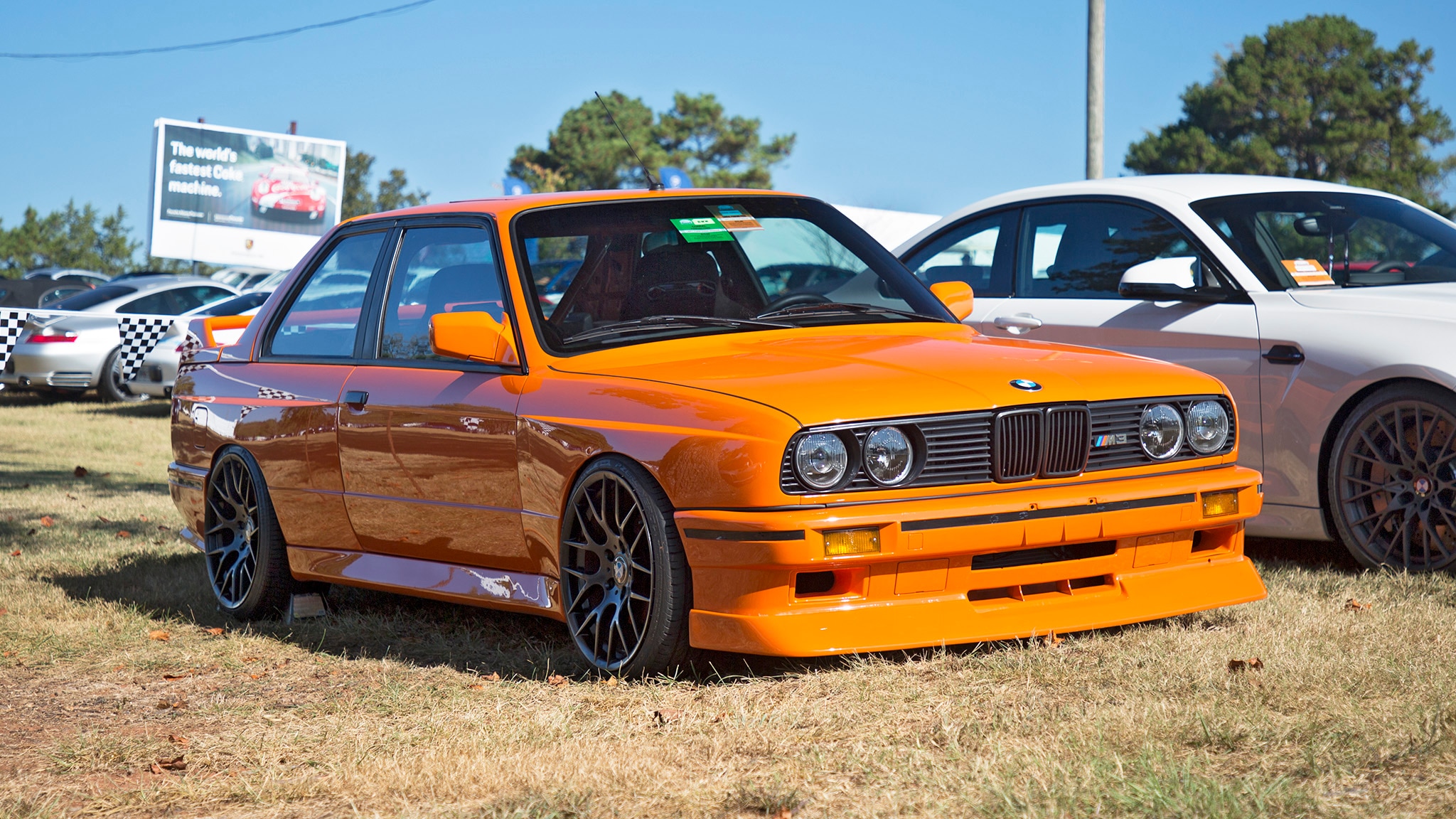 The Coolest Cars at Racetracks Are Often in the Parking Lot