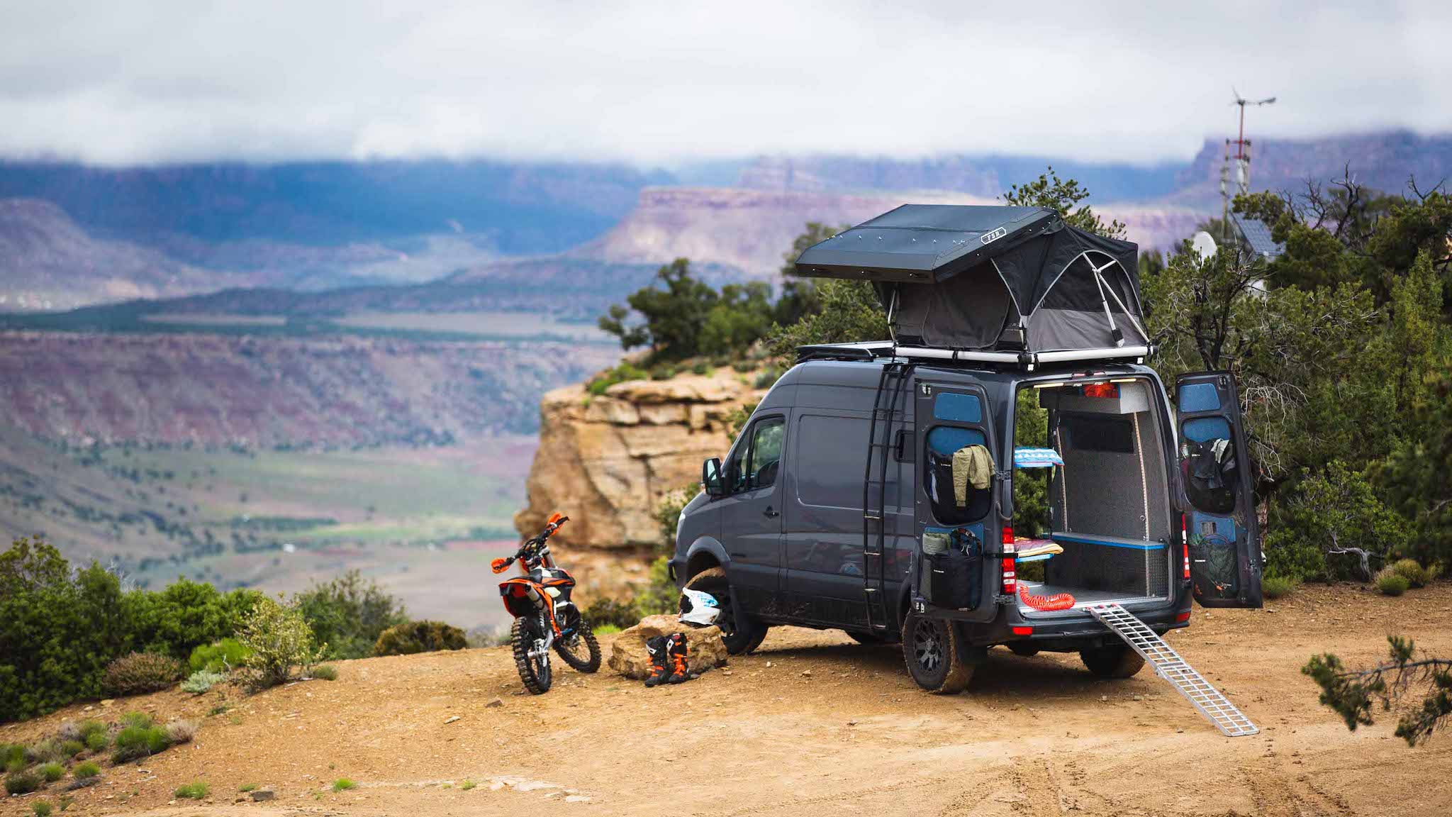 cargo van into camper