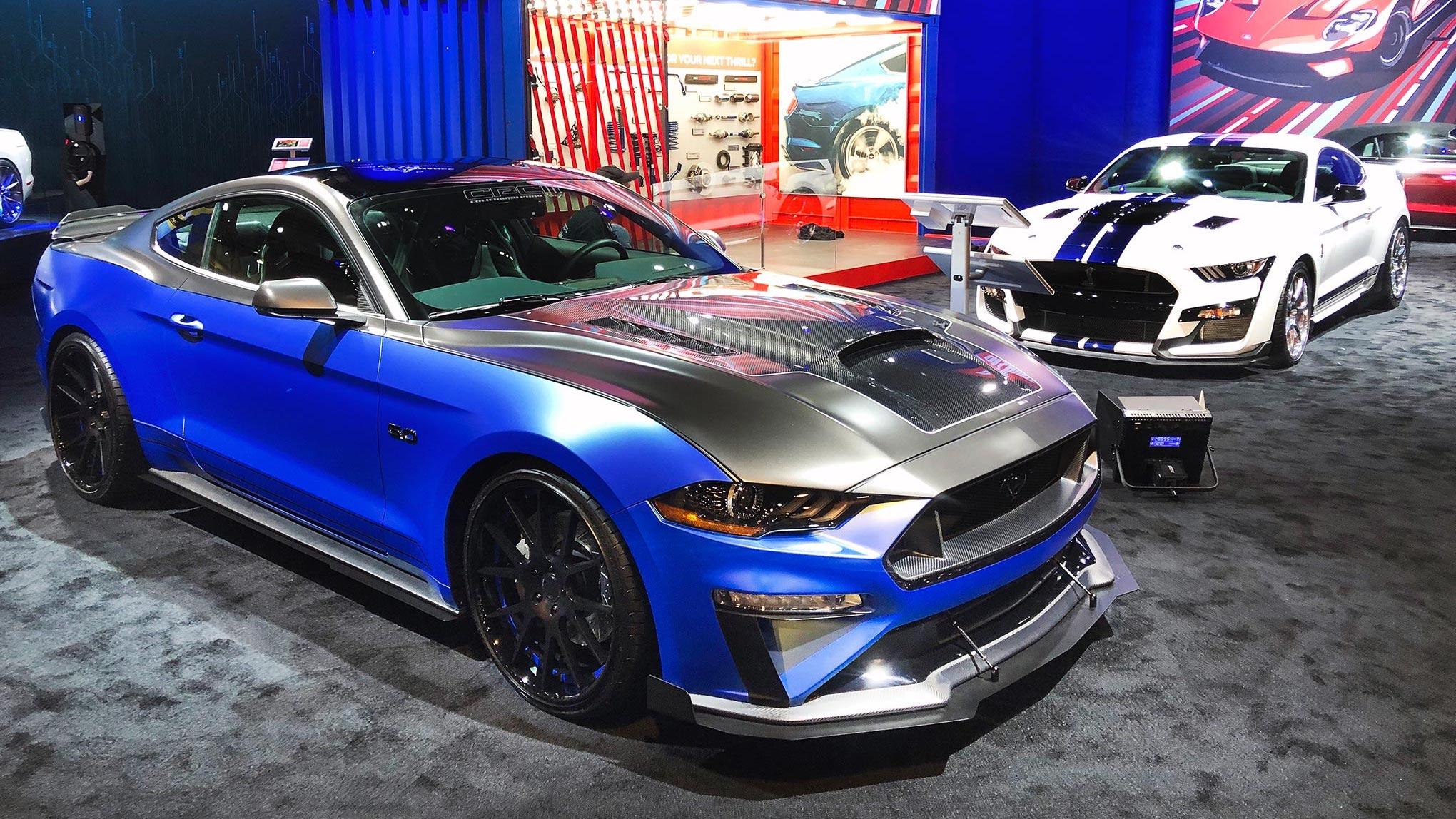 In Photos Every Ford In The Blue Oval Booth At The 2019