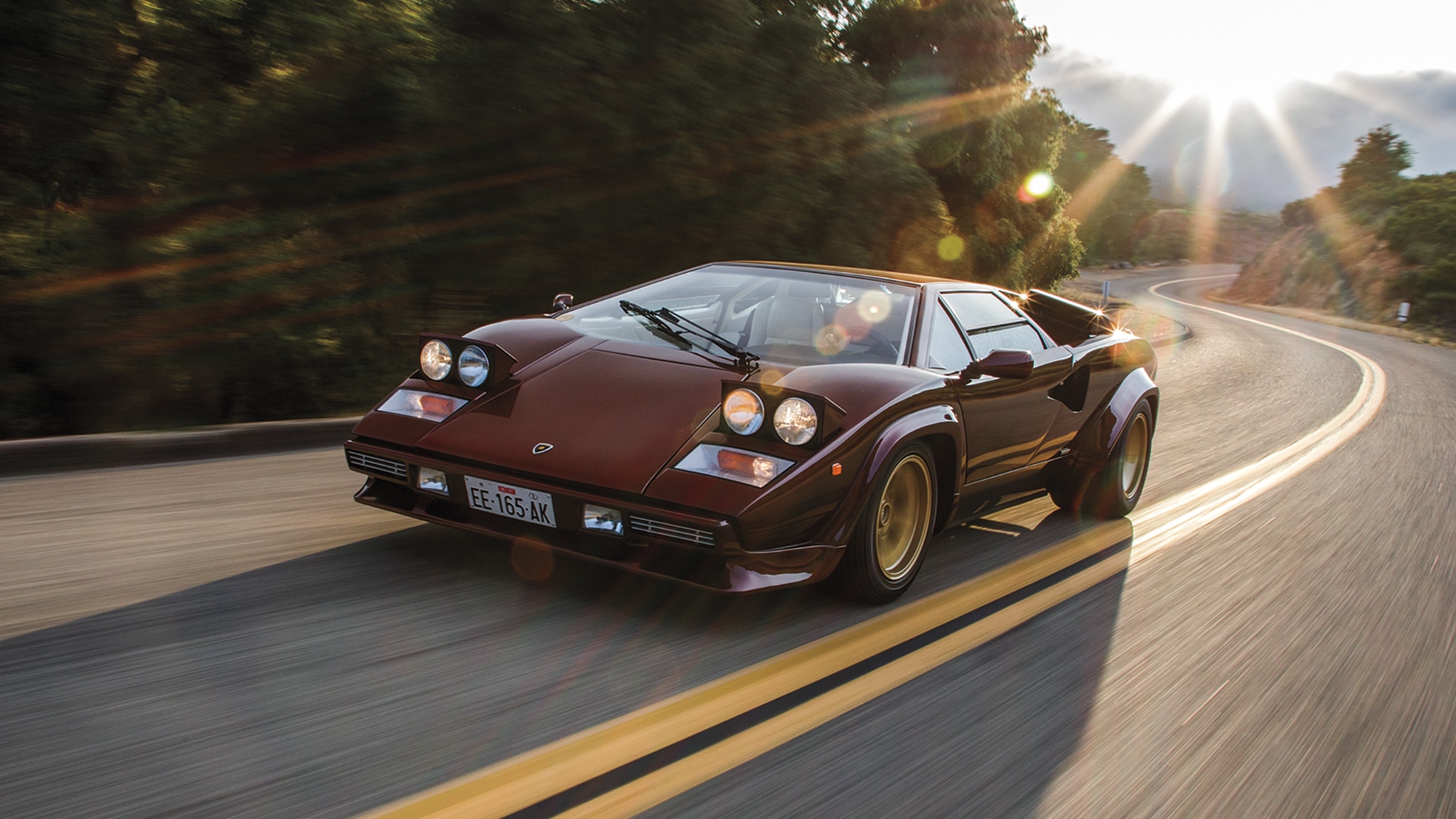 Wall Art Comes Alive We Drive The Lamborghini Countach
