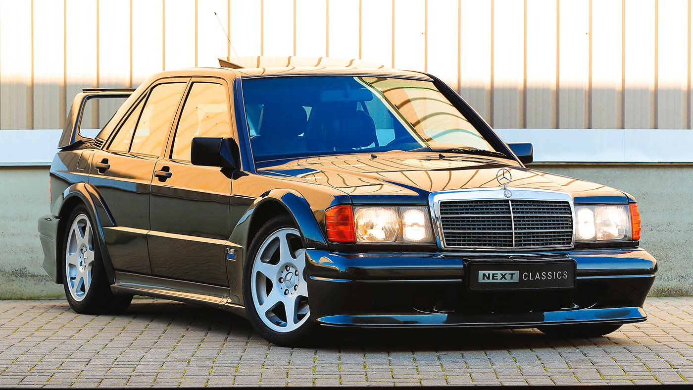 The 1990 Mercedes Benz 190e 2 5 16 Evolution Ii Crowned A Four Cylinder German Arms Race