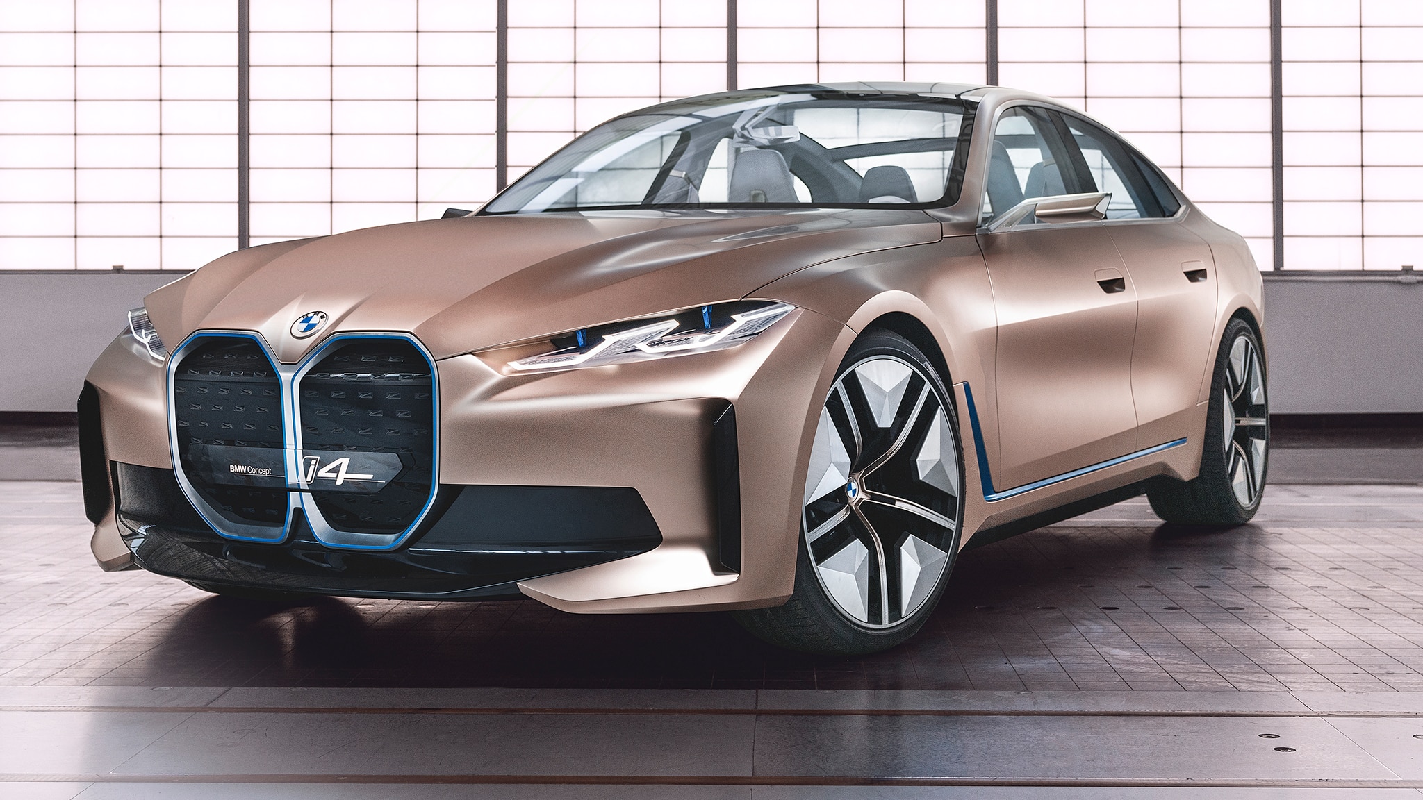 BMW i4 Electric Sedan Concept: 2020 Geneva Motor Show