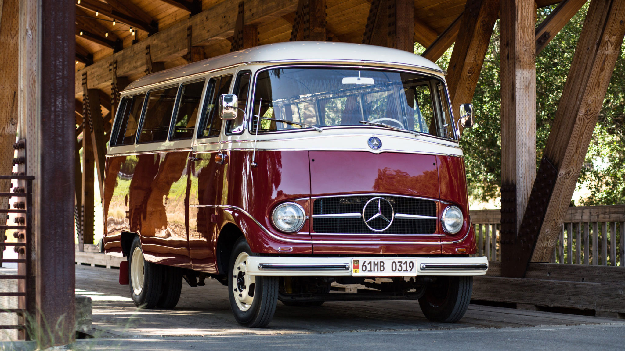 mercedes van vintage