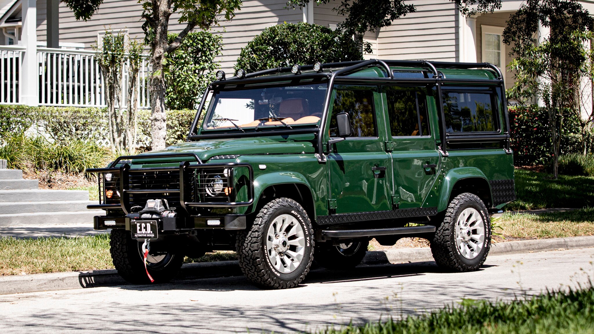 E.C.D. Land Rover Defender Project Rowdy Custom Luxury SUV