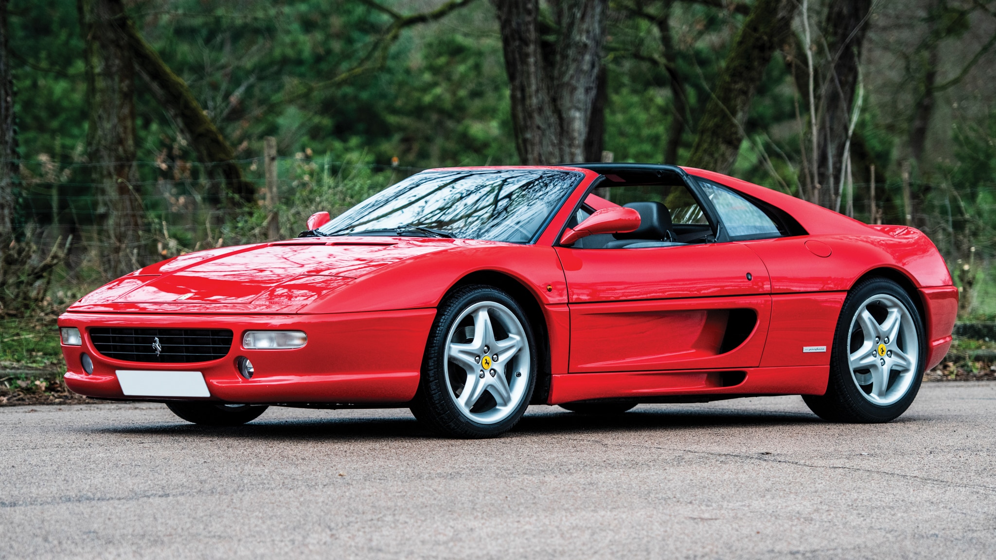 14+ Ferrari F355 F1 Berlinetta Yellow Wallpaper full HD