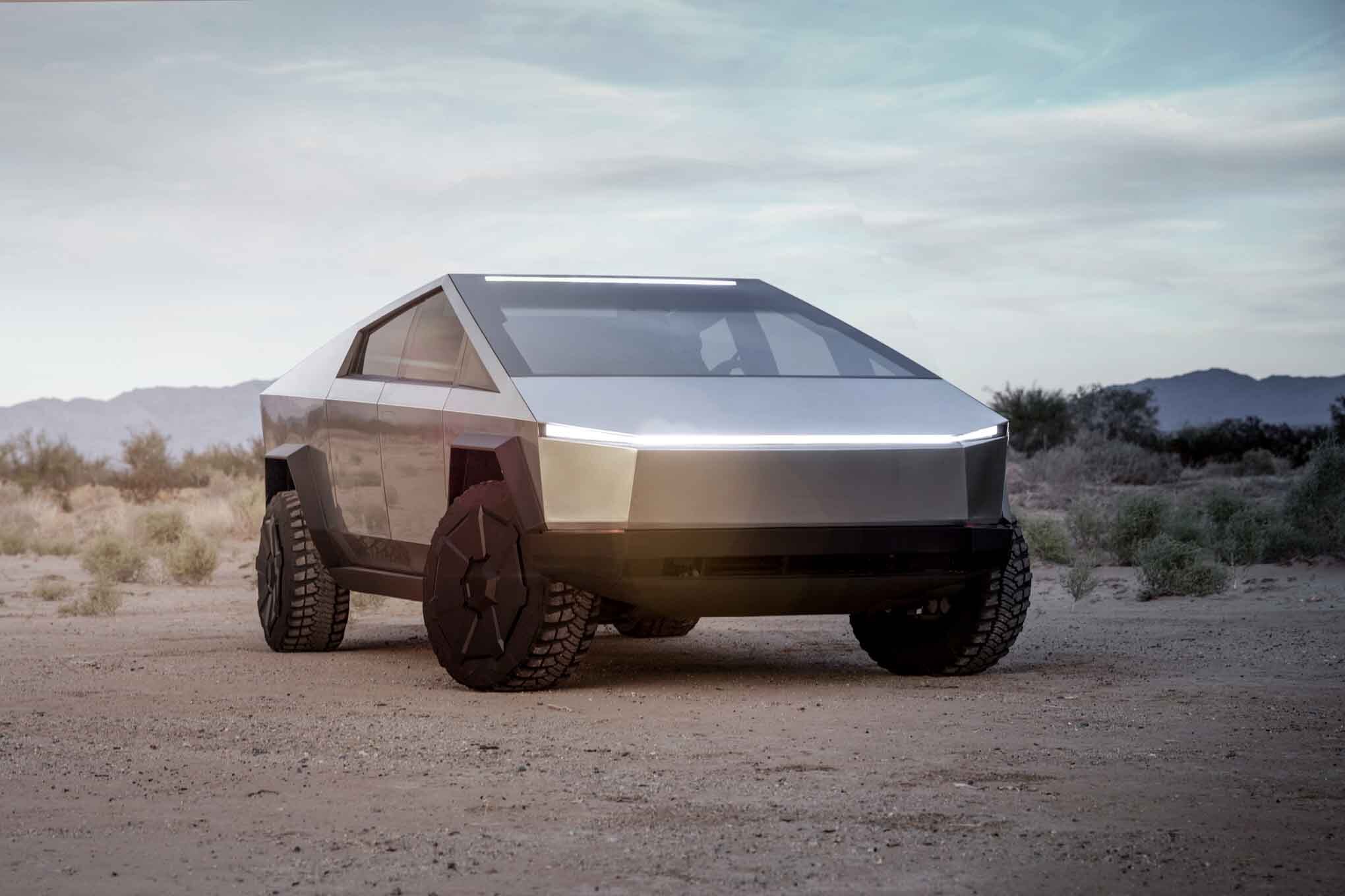 Production Tesla Cybertruck Getting Design Tweaks, Per Musk