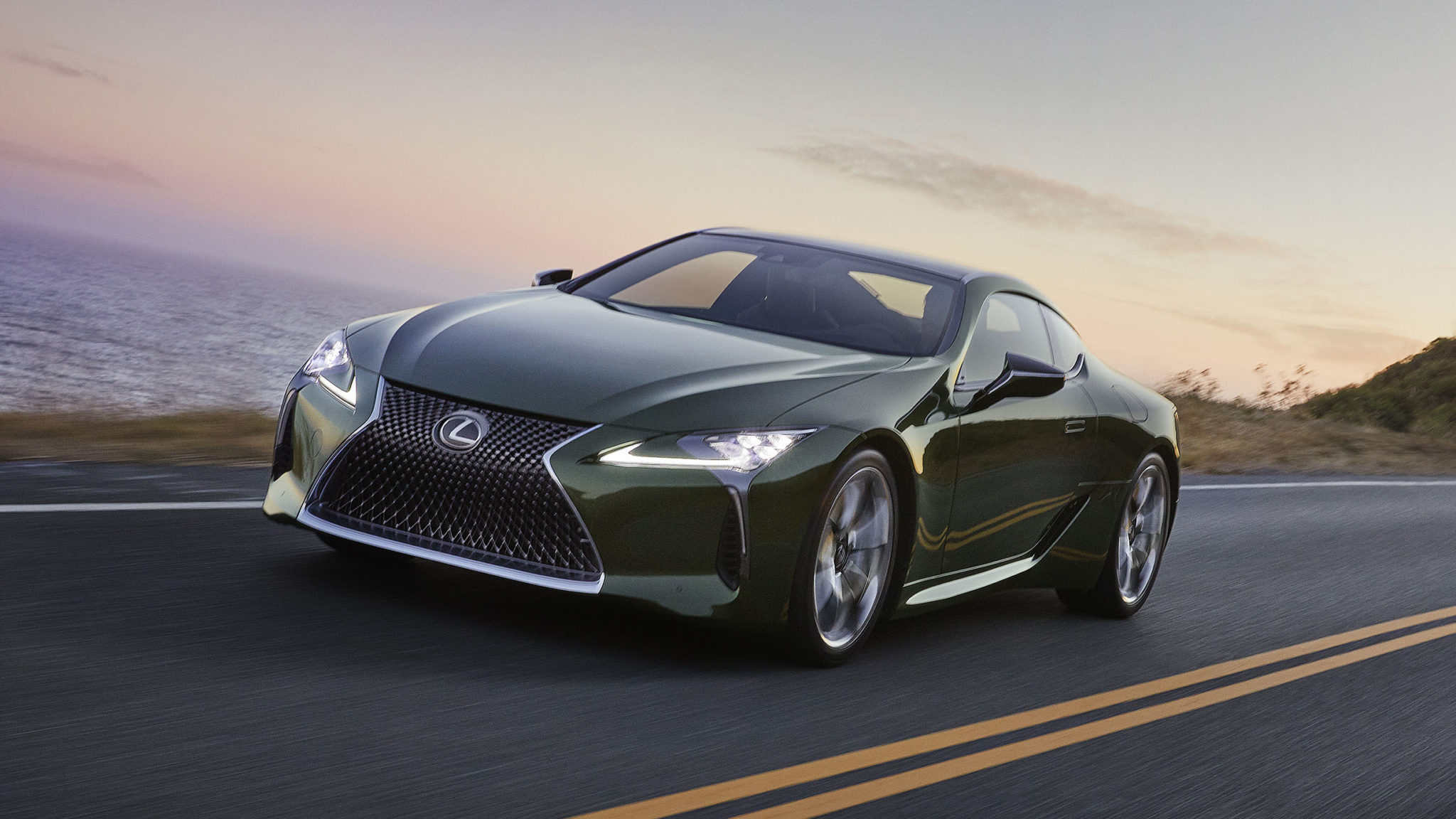 2020 Lexus LC 500 Inspiration Series Goes Green