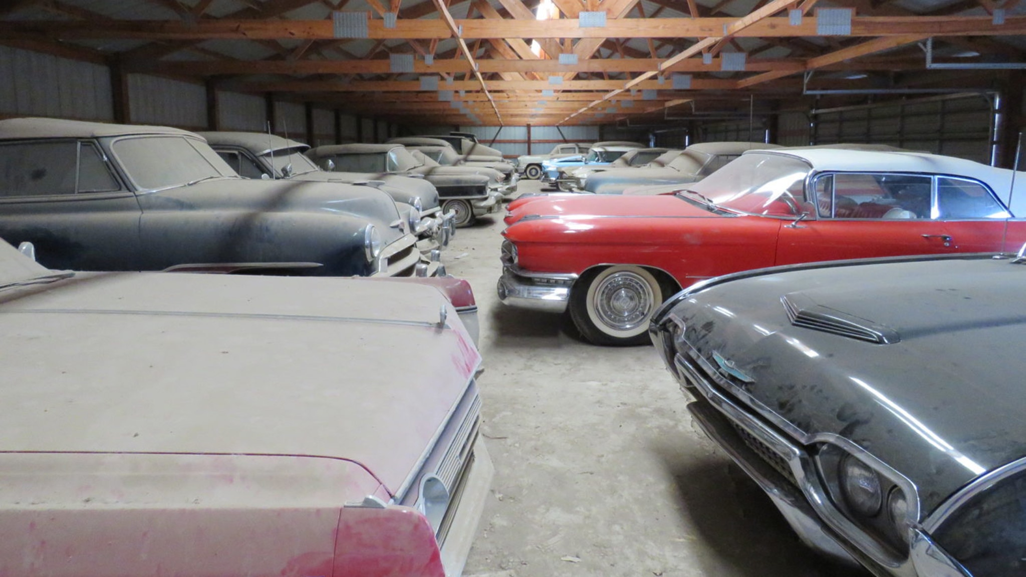 Massive Barn Find Auction Includes 200 Collector Cars