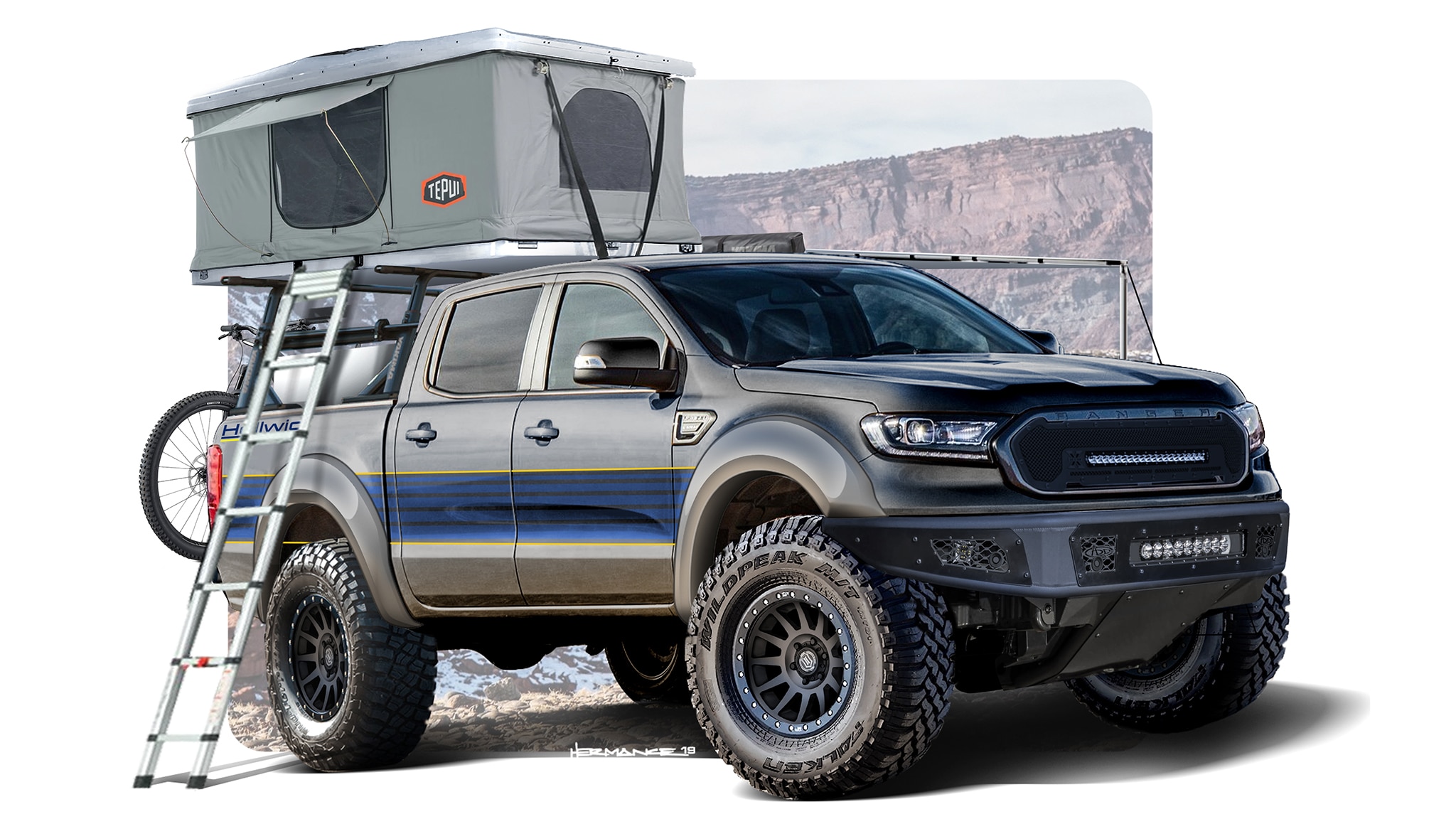 These Custom Ford Ranger Pickups Include Sweet Overland 