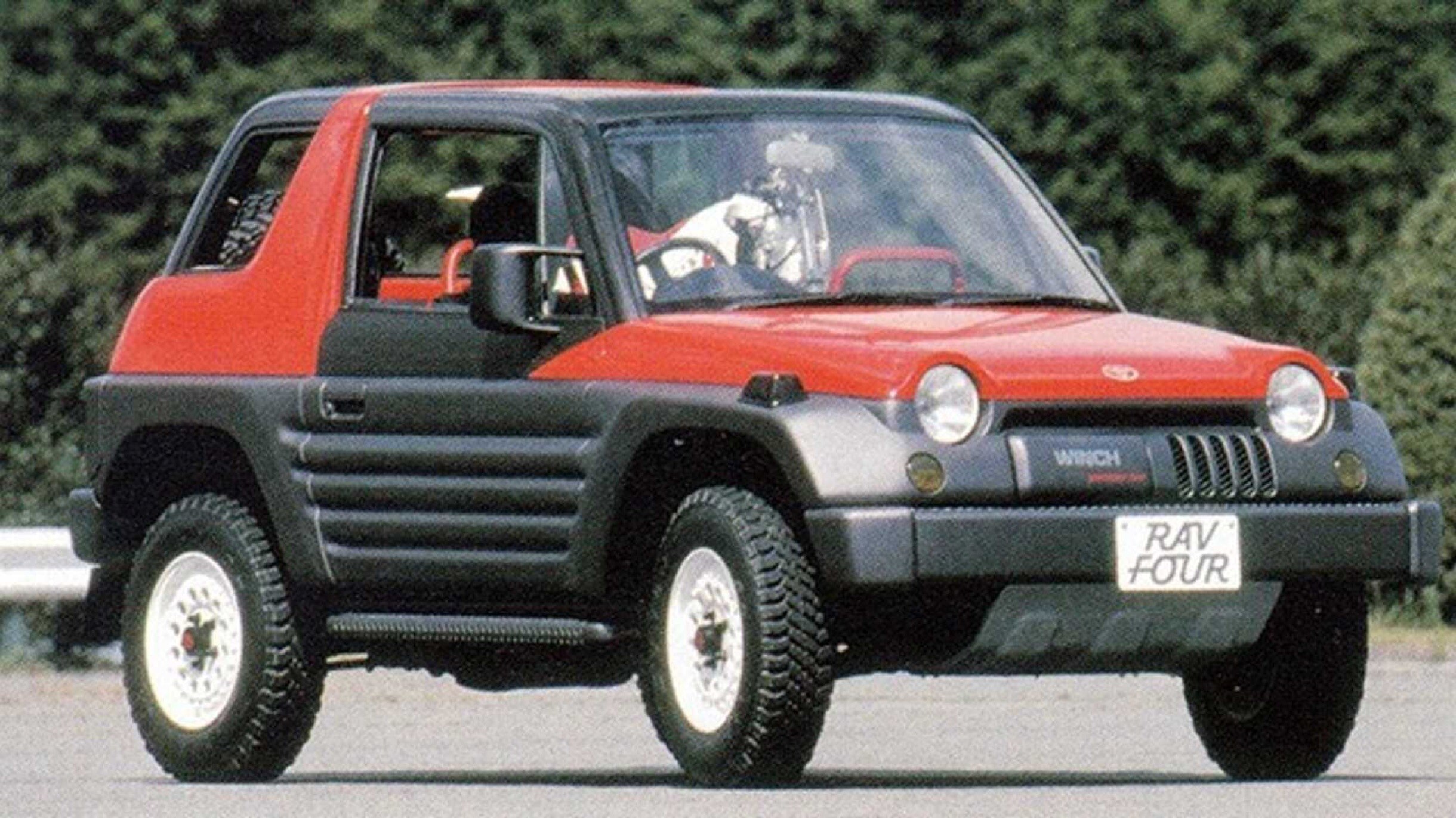 The 1989 Toyota RAVFOUR Concept Is Cooler Than the Original RAV4