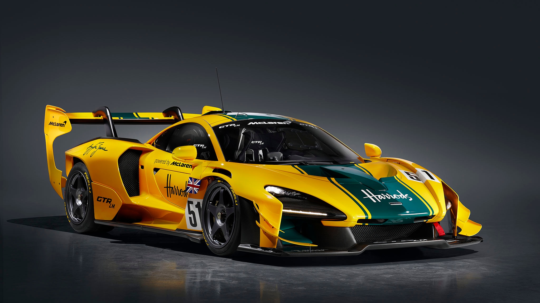 MSO McLaren Senna GTRs a Tribute to 1995 Le Mans Racers
