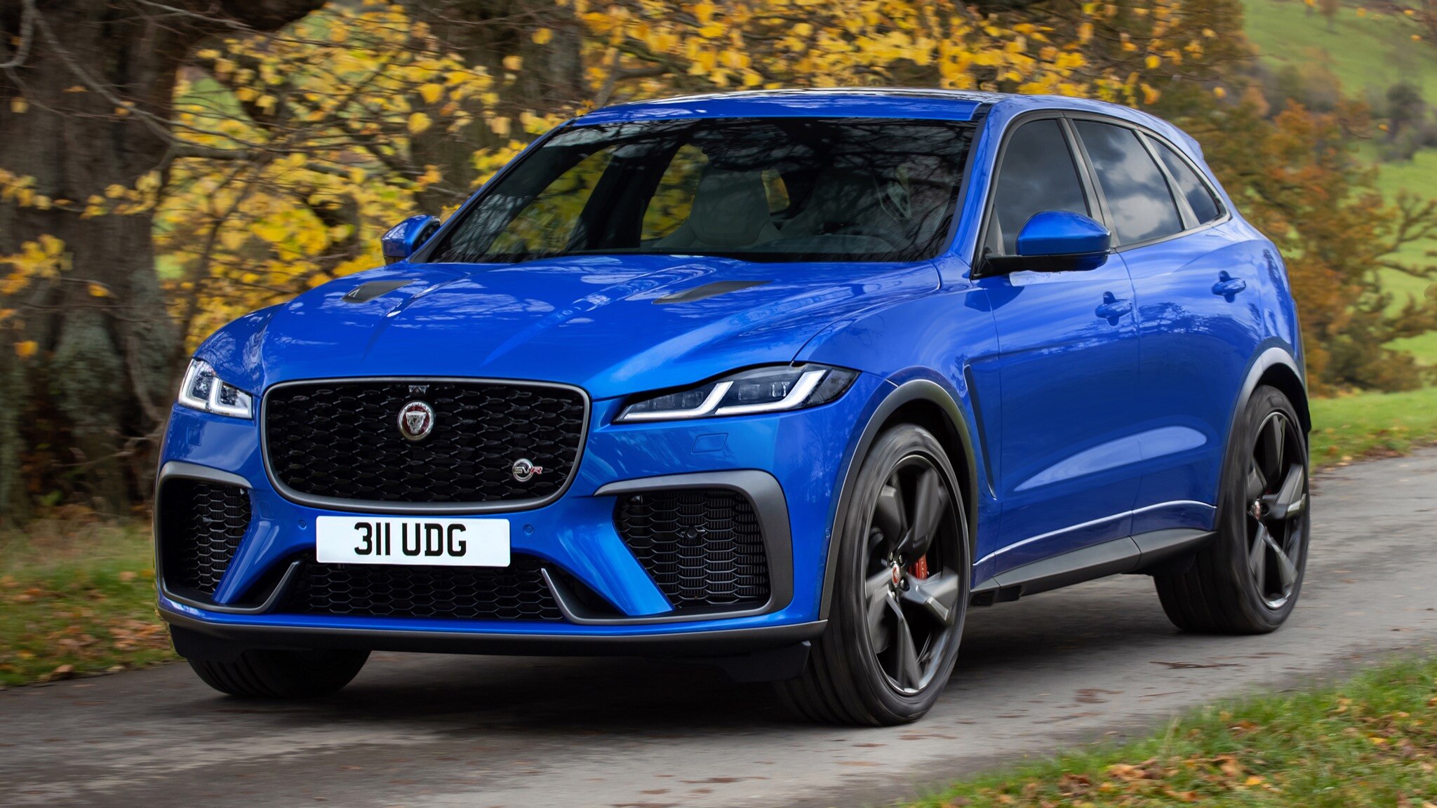 2021 Jaguar FPace SVR Debuts Still Mighty—but Also Mightily Improved