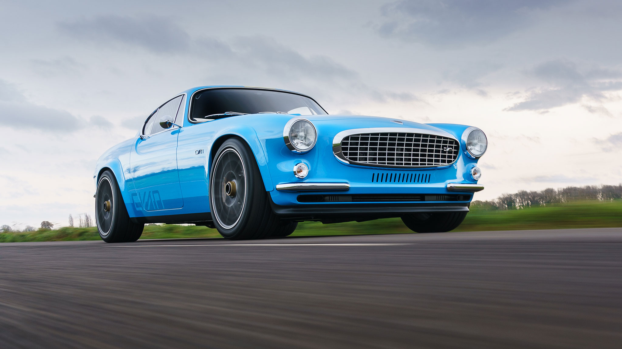 Volvo P1800 Cyan First Drive Review A Properly Mad Volvo